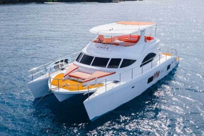 syrah power catamaran