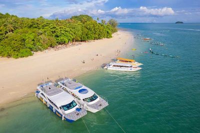 phi phi island & bamboo island new speed catamaran